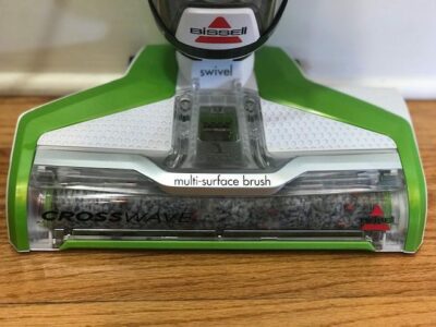 close up of CrossWave multi-surface brush