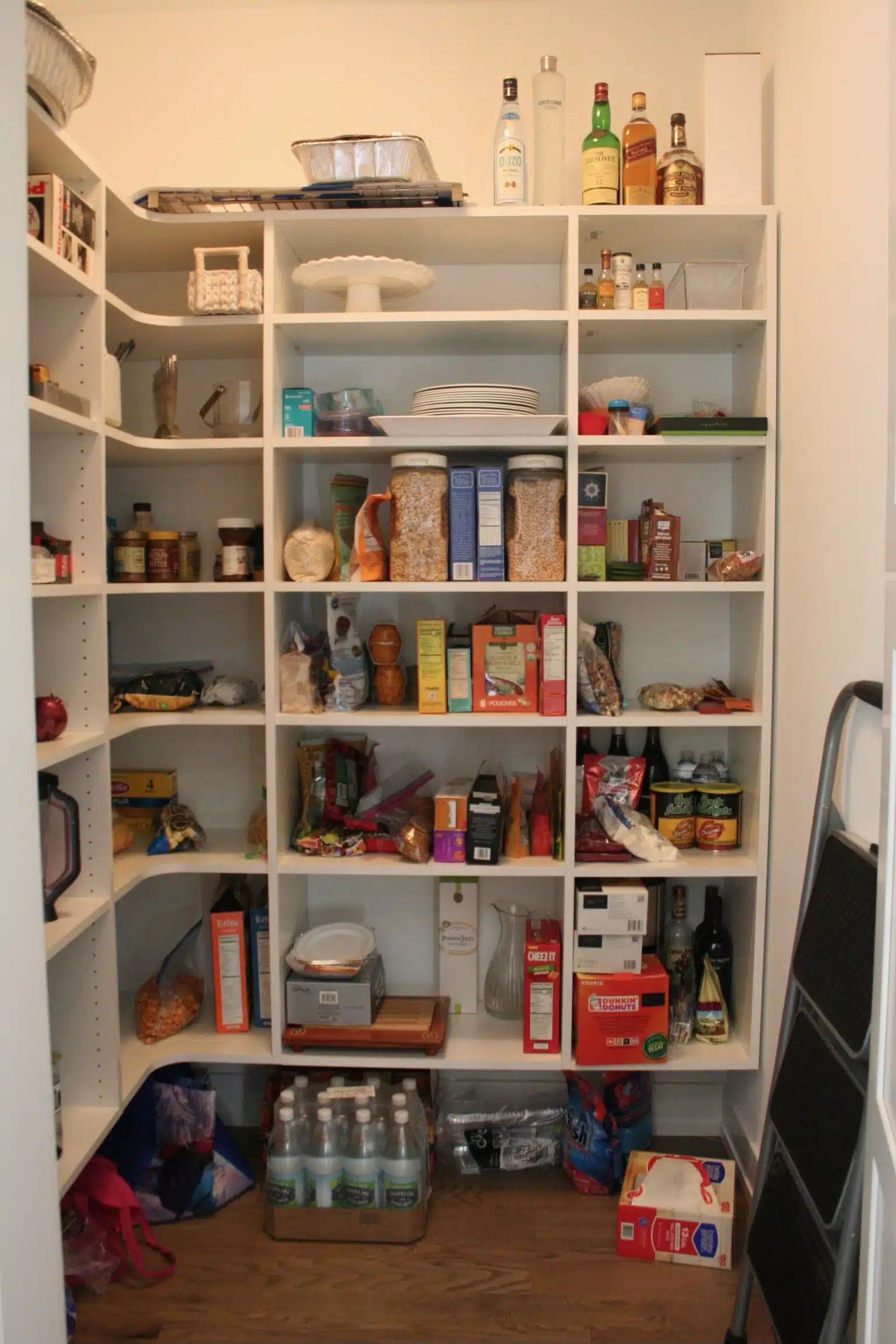Pantry before