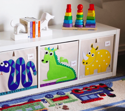 Colored Animal Bins Container Store