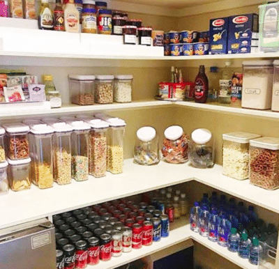 organized pantry 