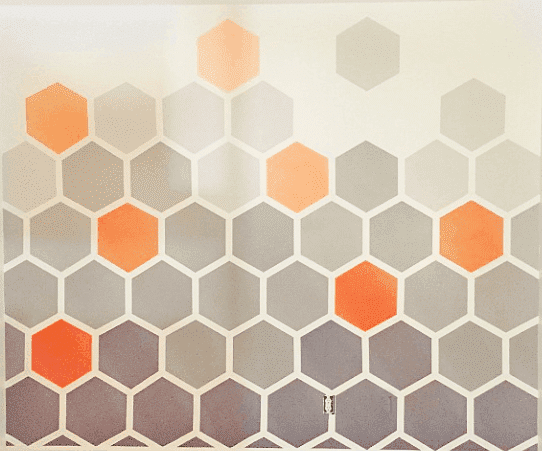 geometric wall from www.thistlewoodfarms.com