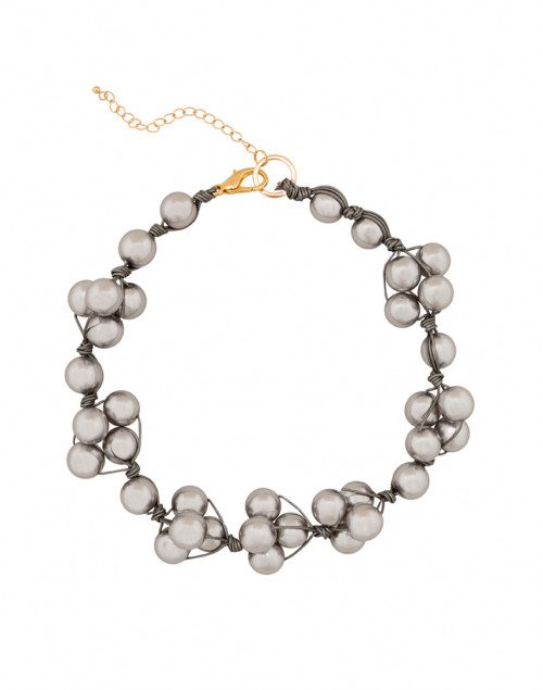 woven pearl necklace