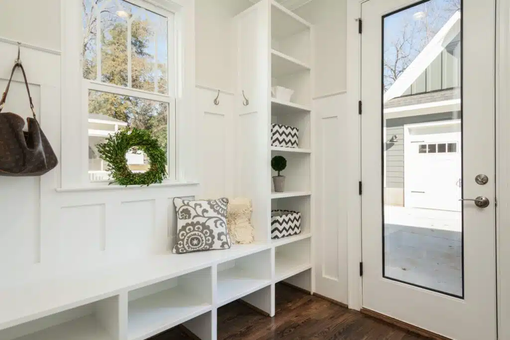 a declutter entryway
