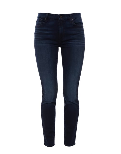 a classic pair of denim jeans for a wardrobe essential