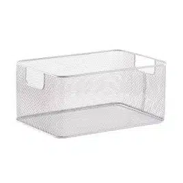 mesh stackable bin