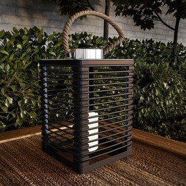 solar powered outdoor lantern
